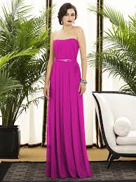 Dessy Collection Style 2886 American Beauty Lux Chiffon Robe Robe Soiree Longue Robe De Demoiselle D Honneur