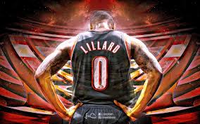 It has been a long journey for carmelo anthony after leaving the new york knicks. Damian Lillard Wallpaper Portland Trail Blazers Art 1668353 Hd Wallpaper Backgrounds Download
