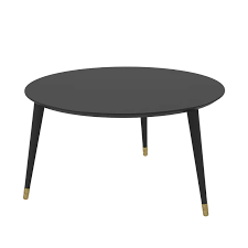 Kennington 3 Legs Coffee Table In 2020 Coffee Table Black Coffee Tables Large Round Table
