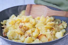 Kartoffelsterz Rezept Rezept Rezepte Hauptspeise Karottensalat Rezept