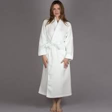 Kayanna Long Waffle Spa Robe Bare Basics Lingerie