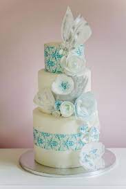 Light And Blue Cakesdecor Wedding Cake Images Cake Art Beauty Cakes