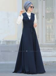 Heather Jilin Dress Navy Blue Zevora By Zehrace Modest Dresses Dresses Fashion Dresses