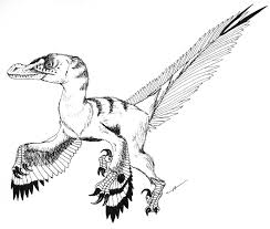 Jurassic world true north bricks. Velociraptor Blue Coloring Pages
