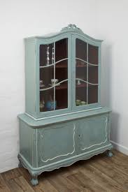 Vintro Duck Egg French Style Cabinet With A Crystal White