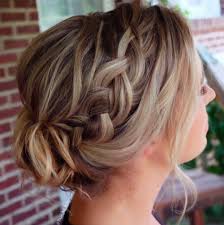 Just look at these gorgeous alternate braids which meet to create one of the most beautiful instances of. 30 Braid Hairstyles For Medium Hair Herinterest Com