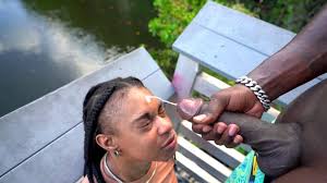 Louie smalls covers persia kays face in cum after fucking her raw