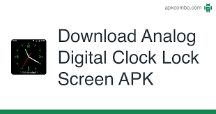 It appears that the new lock screen clock is . Analog Digital Clock Lock Screen Apk 9 3 0 2050 Android App Download