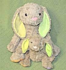 Animal Adventure Tinktoos Rabbit Bunny Big Small 12 8 Brown Pastel Ears Paws Animaladventure Bunny Plush Animals Paw