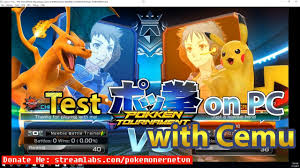 Pokken Tournament Wii U On Cemu 1 11 Graphics Pack V2 Gameplay Download Youtube