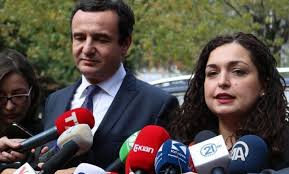 El movimiento de izquierda vetevendosje (vv) del primer ministro albin kurti, aliado con osmani. Osmani Dhe Kurti Bashke Ne Zgjedhje Albanian Post