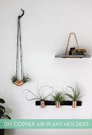 Make It Diy Minimalist Copper Air Plant Holders Copper Diy Plant Holders Air Plant Holder
