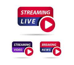 Live Streaming Breaking News Label Vector Template Design Illustration News Icons Live Icons Template Icons Png And Vector With Transparent Background For Fr Template Design Illustration Design Channel Logo