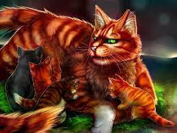 Warriors Squirrelflight And Her Kits By Marshcold Warrior Cats Warrior Cat Warrior