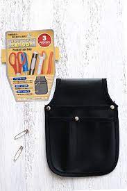 キャンドゥ100円 工具バッグをトートバッグのポケットに キャンドゥ ダイソー 工具 収納 アイデア