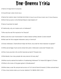 Related quizzes can be found here: Halloween Trivia Game The Lily Sage