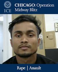 ICE Chicago picked up Aziz Kamal, a deportable green card-holder, whose  criminal record includes second-degree rape, indecent liberties,  second-degree assault and an arrest for failing to register as…