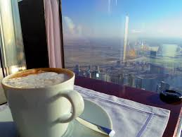 Enjoy The Hi Tea With Unforgettable City View Of Dubai Glassware City View Tea