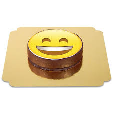 Herzhafte kuchen backen lustige smileys gestufte kuchen tolle torten kindergeburtstag ideen kinder kuchen. Emoticon Sachertorte Lachen 18 Cm Deinetorte De