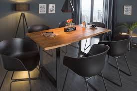 Massiver Baumstamm Esstisch Mammut 140cm Wild Akazie 2 6cm Platte Industrial Kufengestell Riess Ambiente De In 2020 Esstisch Grosser Esstisch Tisch