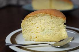 Mochi, dorayaki, melonenpfanne, kuchen, süßigkeiten. Wie Weiche Watte Japanischer Souffle Kuchen