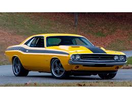 Image result for Bright Yellow 1971 Challenger