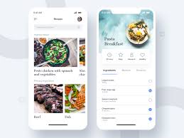 Recipes Food App Ios Design Web App Design
