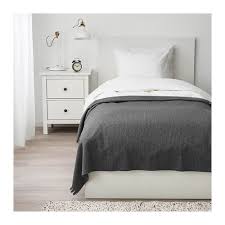 Tjarblomster Copriletto Grigio Ikea It Single Size Bed Ikea Bed Bed Spreads
