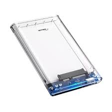 Carry Disk Externo Sata 2.5" USB 3.0 Transparente Netmak (NM-CASE-TR)