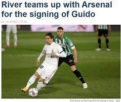 El ex river recordó su debut en el millonario como también aseguró que le gustaría volver al club y ganar títulos en un futuro. River Plate Want To Help Arsenal Sign Guido Rodriguez From Real Betis