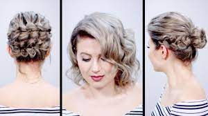 Valentine S Day Inspired Short Hairstyles Tutorial Milabu Short Hair Tutorial Hair Tutorial Hair Styles