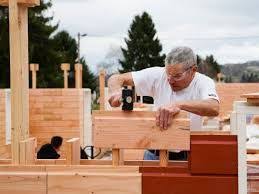 New Type Of Wooden Bricks With Joints For Building Wooden House Wooden House Building House
