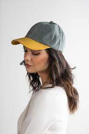 Jojo Ballcap Green And Caramel Girls With Cap Ball Cap Womens Baseball Cap