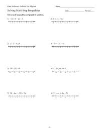 These inequality worksheets are a good resource for students in the 5th grade through the 8th grade. Solving Multi Step Inequalities Worksheet Promotiontablecovers And Graphing Solving And Graphing Inequalities Worksheet Worksheet Mathematics For Kindergarten Free Math Introduction Activities Year One Math Sheets Fraction Sheets For Grade 4 Arithmetic