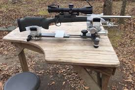 On the assumption that your gun rack will hold 3 rifles, take one of the pieces of wood that's 3 inches wide and mark off points every 3 inches along one of the 12 inch edges. Diy Garden Bench Ideas Free Plans For Outdoor Benches Diy Bench Rest For Target Shooting