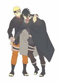 The Sun And His Moon End Naruto Naruto And Sasuke Gambar Karakter