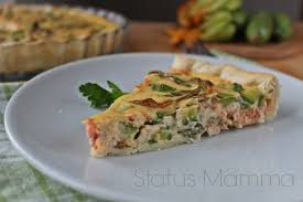 Preparare la torta salata zucchine e ricotta è davvero semplice. Torta Salata Al Salmone E Zucchine Status Mamma
