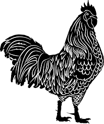 Download Detailed Rooster Silhouette Icons Png Free Png And Icons Downloads