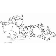 Traineau du pere noel a colorier traineau pere noel pere. Coloriage Traineau Du Pere Noel Coloriage Noel
