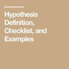 For example, if someone asked you to say the color of the word black that was also printed in black ink, it would be easier to say the correct color than if it were printed in green ink. 44 Research Problem And Hypothesis Ideas Hypothesis Psychology Research Methods