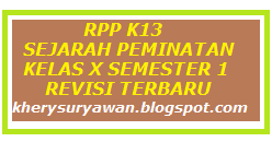 Check spelling or type a new query. Rpp 1 Lembar Sejarah Peminatan Kelas X Semester 1 Revisi Terbaru Kherysuryawan Id