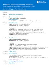 It may apply both to tangible assets (physical objects such as buildings or equipment) and to intangible assets. Principal Investment Seminar Breakfast Free Bubble Tea Provided Peatix