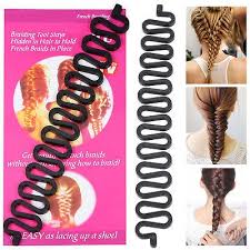 Use this double braid to spruce up your ends or clip and wrap around your pony and bun for a double dose of fun. Women Hair Braid Clip Magic Styling Stick Bun Maker Tool Fashion Accessories Us Hair Clips For Braids Braided Hairstyles Bun Maker