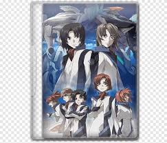 The fate of mankind is on the line, and tatsumiyajima is the last line of defense against a hostile and incomprehensible enemy. Anime 2015 Winter Season Icon Soukyuu No Fafner Dead Aggressor Exodus Brown Haired Female Anime Character Png Pngegg