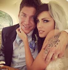 Happy couple: Louise Cliffe and Jay McKray who met on Big Brother last year married today in a beautiful ceremony in Durham - article-0-1387C52F000005DC-809_634x658