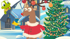 Rudolph The Red Nosed Reindeer With Lyrics Christmas Song Youtube