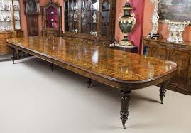 Huge Handmade 17ft Marquetry Burr Walnut Bespoke Dining Table Mahogany Dining Table Bespoke Dining Table Luxury Dining Room