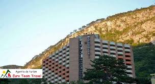 Raza de actiune este de 200 metri. Hotel Afrodita Baile Herculane Tratament Balnear