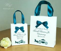 Thank You Gift Bags For Birthday Parties Christening Favors Gift Bags For Guests Thank Your Bag Welcome Etsy Christening Favors Gifts For Wedding Party Personalized Party Gifts