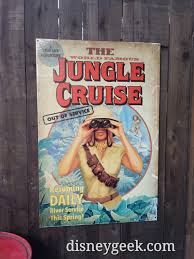 Based on disneyland's theme park ride where a small riverboat takes a group of travelers through a jungle filled with dangerous animals and reptiles. Jungle Cruise Is Closed The Wall Features Concept Art And A Poster Disneyland The Geek S Blog Disneygeek Com